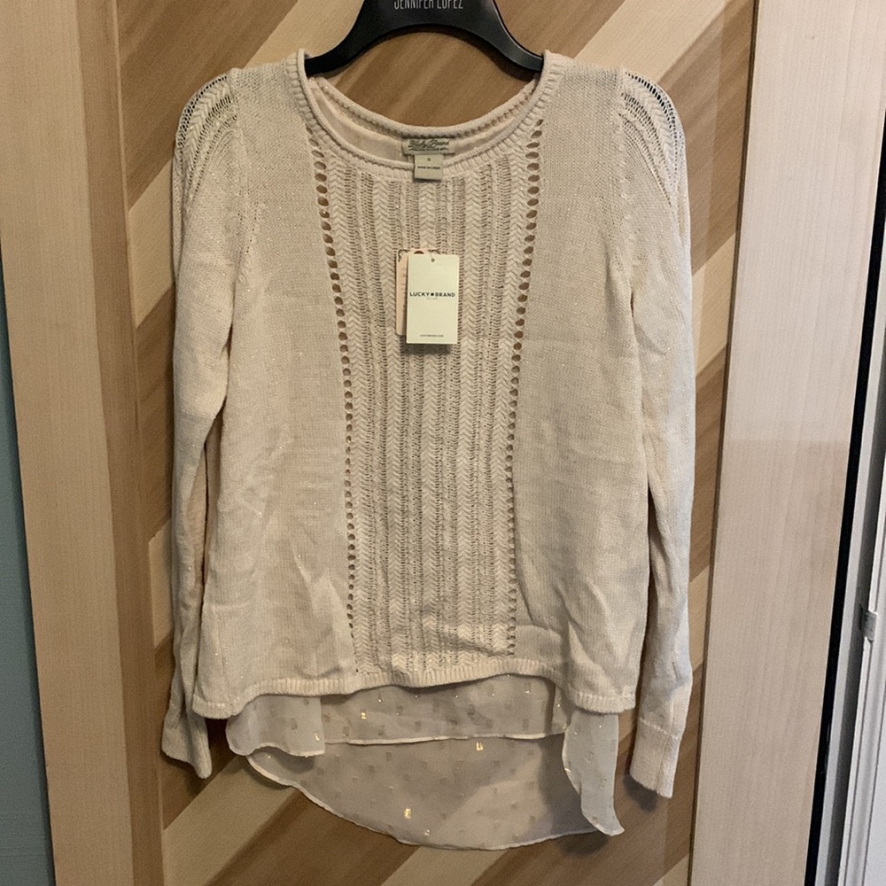 S Lucky Brand Sweater- BNWT